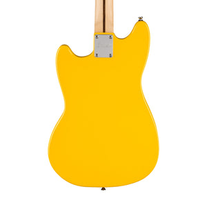 Squier FSR Sonic Mustang Electric Guitar w/Black Pickguard, Laurel FB, Graffiti Yellow