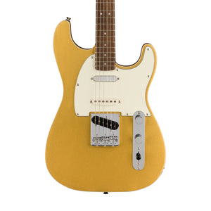 Squier Paranormal Custom Nashville Stratocaster Electric Guitar, Laurel FB, Aztec Gold