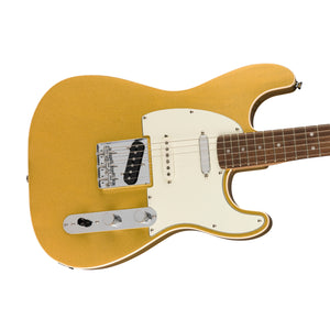 Squier Paranormal Custom Nashville Stratocaster Electric Guitar, Laurel FB, Aztec Gold