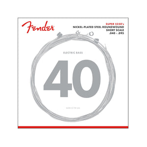 Fender Super 5250s Nickel Plated Bass Strings, Short Scale, 40-95