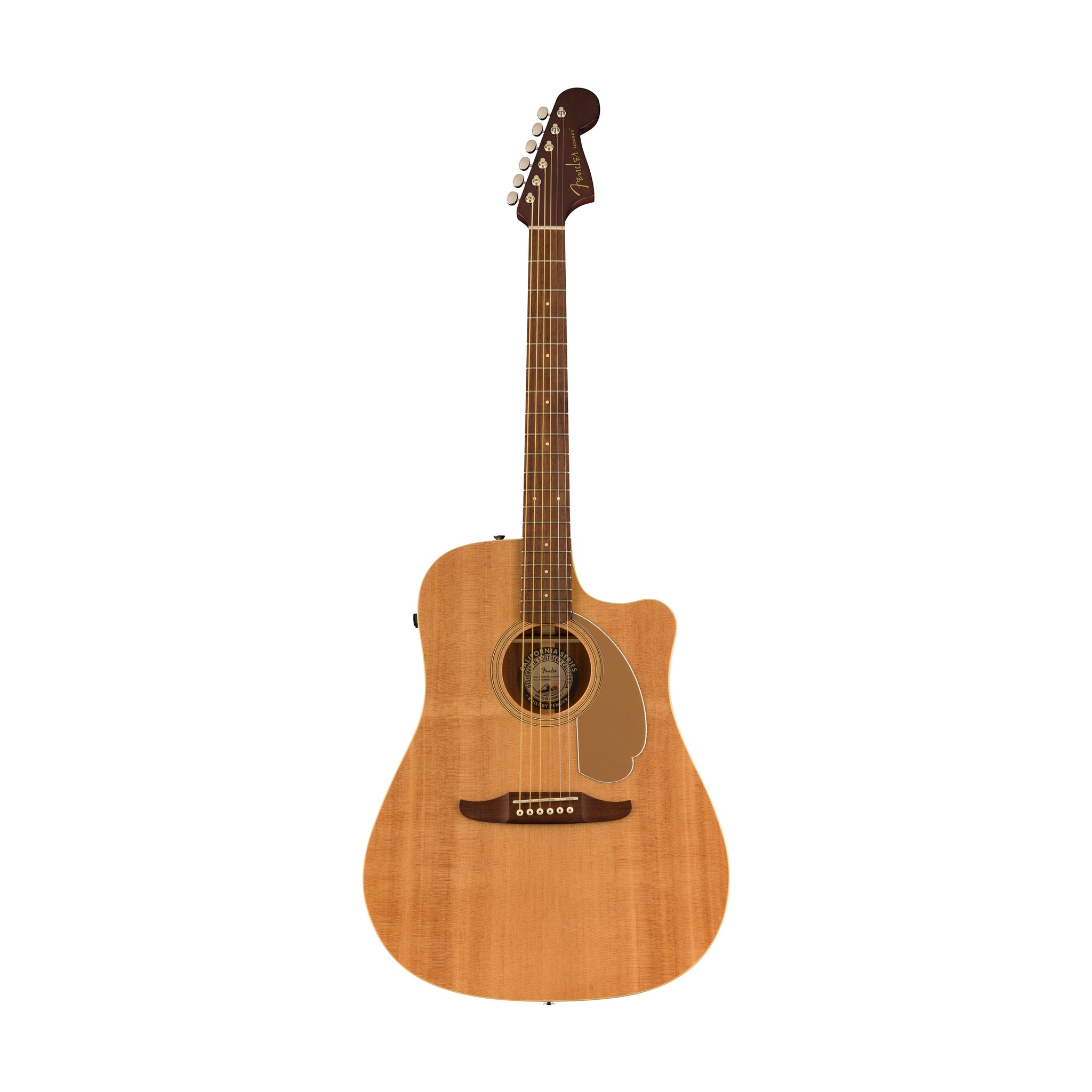 Fender California Redondo Player Acoustic Guitar, Walnut FB, Natural