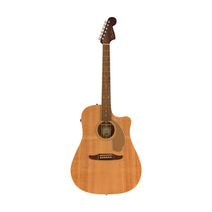 Fender California Redondo Player Acoustic Guitar, Walnut FB, Natural