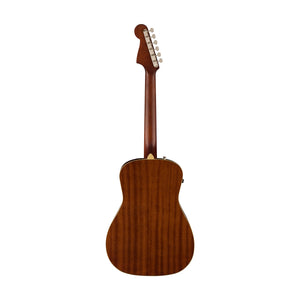 Fender California Malibu Player Small-Bodied Acoustic Guitar, Walnut FB, Sunburst