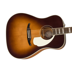 Fender King Vintage Acoustic Guitar w/Case, Mojave