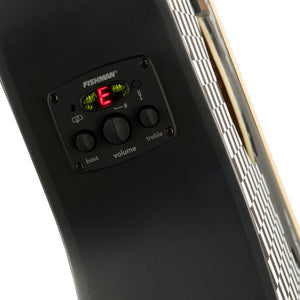 Fender Tim Armstrong Hellcat Acoustic Guitar w/Black Pickguard, Checkerboard