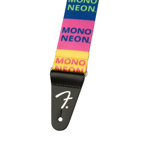 Fender MonoNeon Logo Guitar Strap, Multi-Color