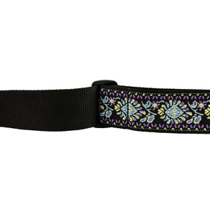 Fender Pasadena Woven Guitar Strap, Blue Lotus