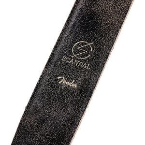 Fender Scandal Signature Guitar Strap, Black
