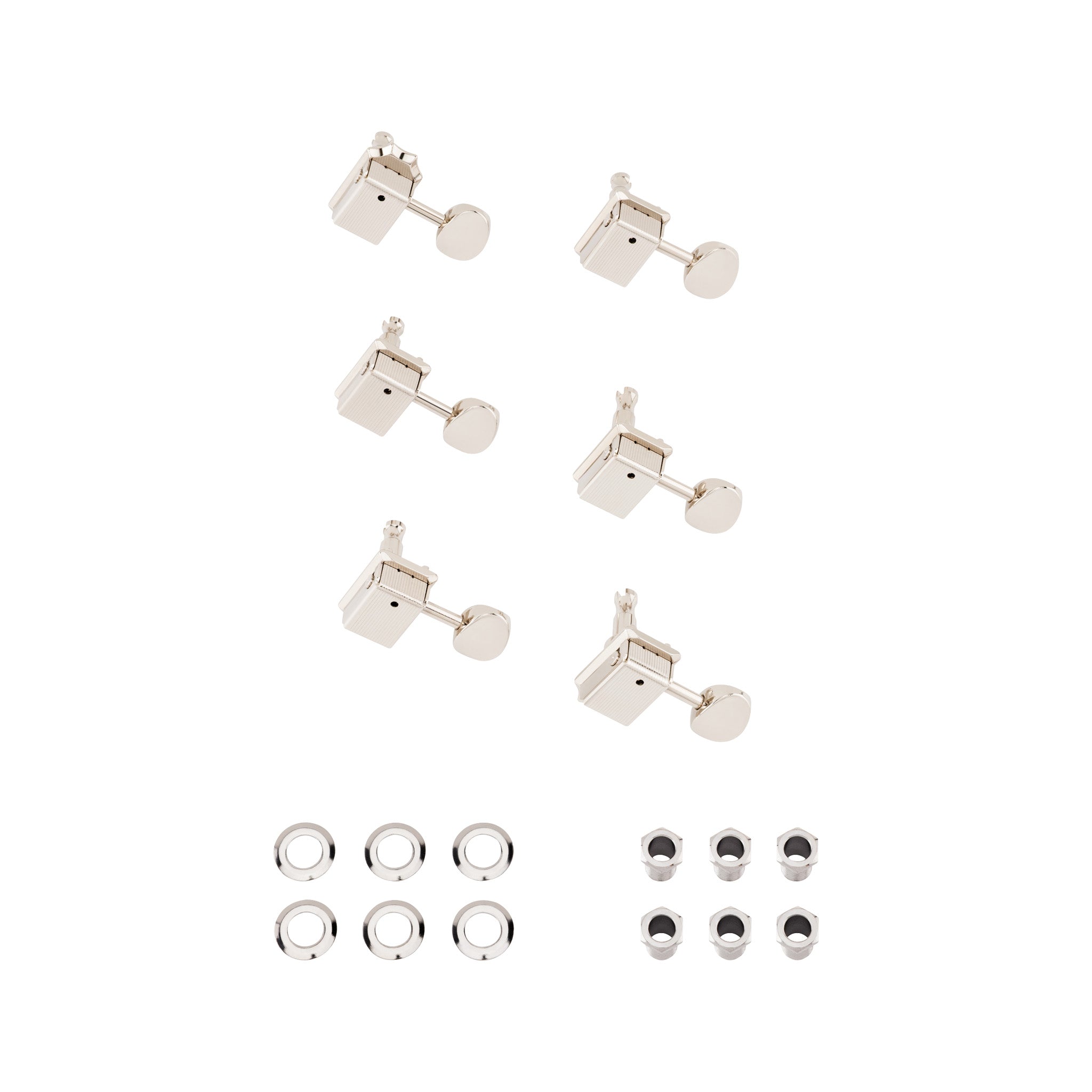 fender classic gear tuners Fender ClassicGear Staggered Tuning Machine Set, Chrome – Swee Lee Brunei