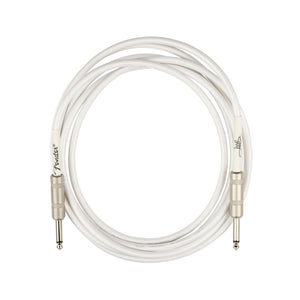 Fender Juanes 10ft Instrument Cable, Luna White