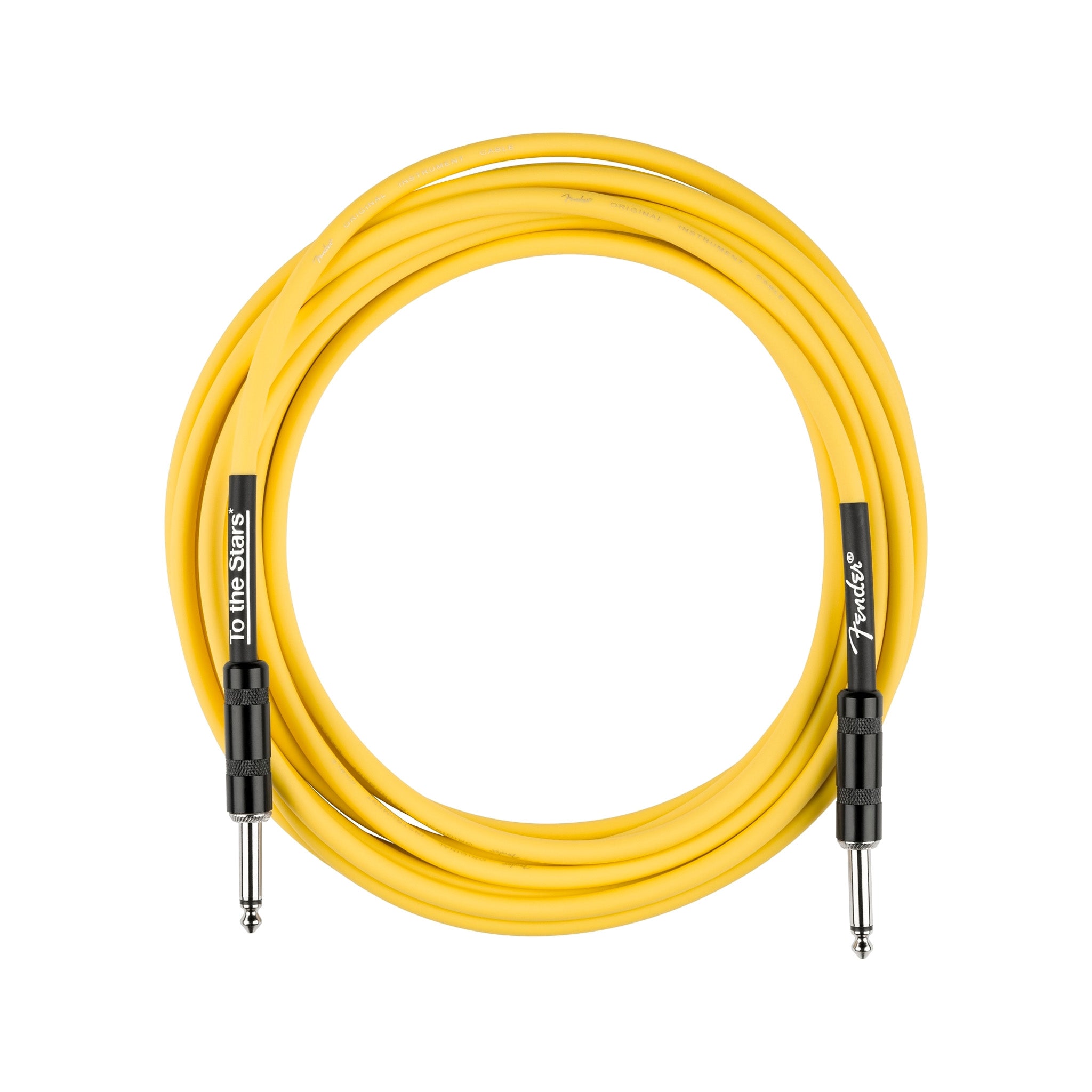 Fender Tom DeLonge To The Stars 10ft Instrument Cable, Graffiti Yellow