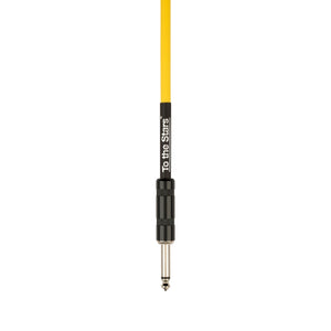 Fender Tom DeLonge To The Stars 10ft Instrument Cable, Graffiti Yellow