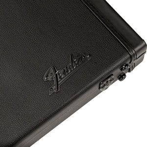 Fender Classic Series Stratocaster/Telecaster Guitar Wood Case, Blackout