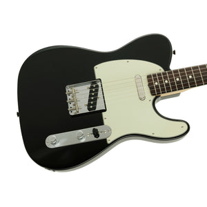 Fender Japan Traditional II 60s Telecaster Electric Guitar, RW FB, Black