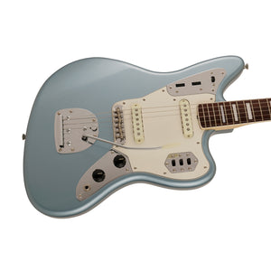 Fender Japan Traditional II 60S Jaguar Electric Guitar, RW FB, Ice Blue Metallic