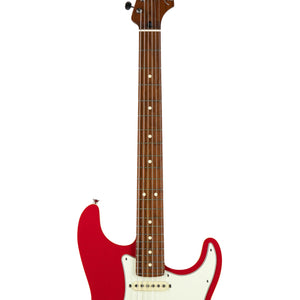 Fender Japan Limited Edition Hybrid II Stratocaster HSS Flat Top Electric Guitar, Modena Red
