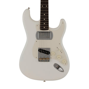 Fender Japan Souichiro Yamauchi Stratocaster Custom Electric Guitar, RW FB, White