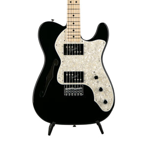 Fender FSR Collection Traditional 70s Telecaster Thinline Electric Guitar, Maple FB, Black