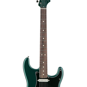 Fender FSR Collection Hybrid II Stratocaster Electric Guitar, RW FB, Sherwood Green Metallic