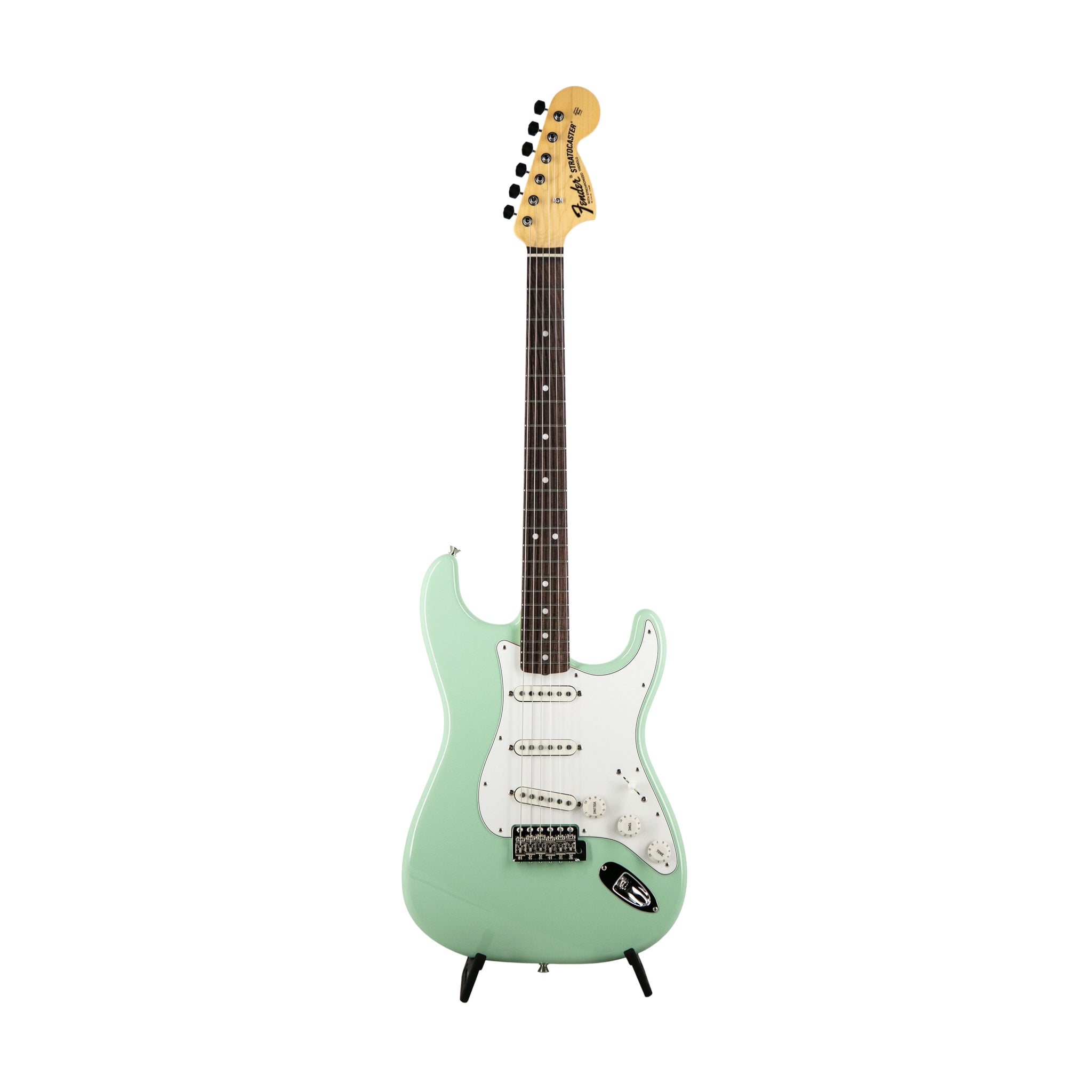 Fender FSR Collection Traditional Late 60s Stratocaster Electric Guitar, RW FB, Surf Green