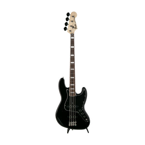 Fender FSR Collection Traditional 70s Jazz Bass Guitar, RW FB, Black