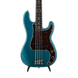 Fender FSR Collection Traditional 60s Precision Bass Guitar, RW FB, Ocean Turquoise Metallic