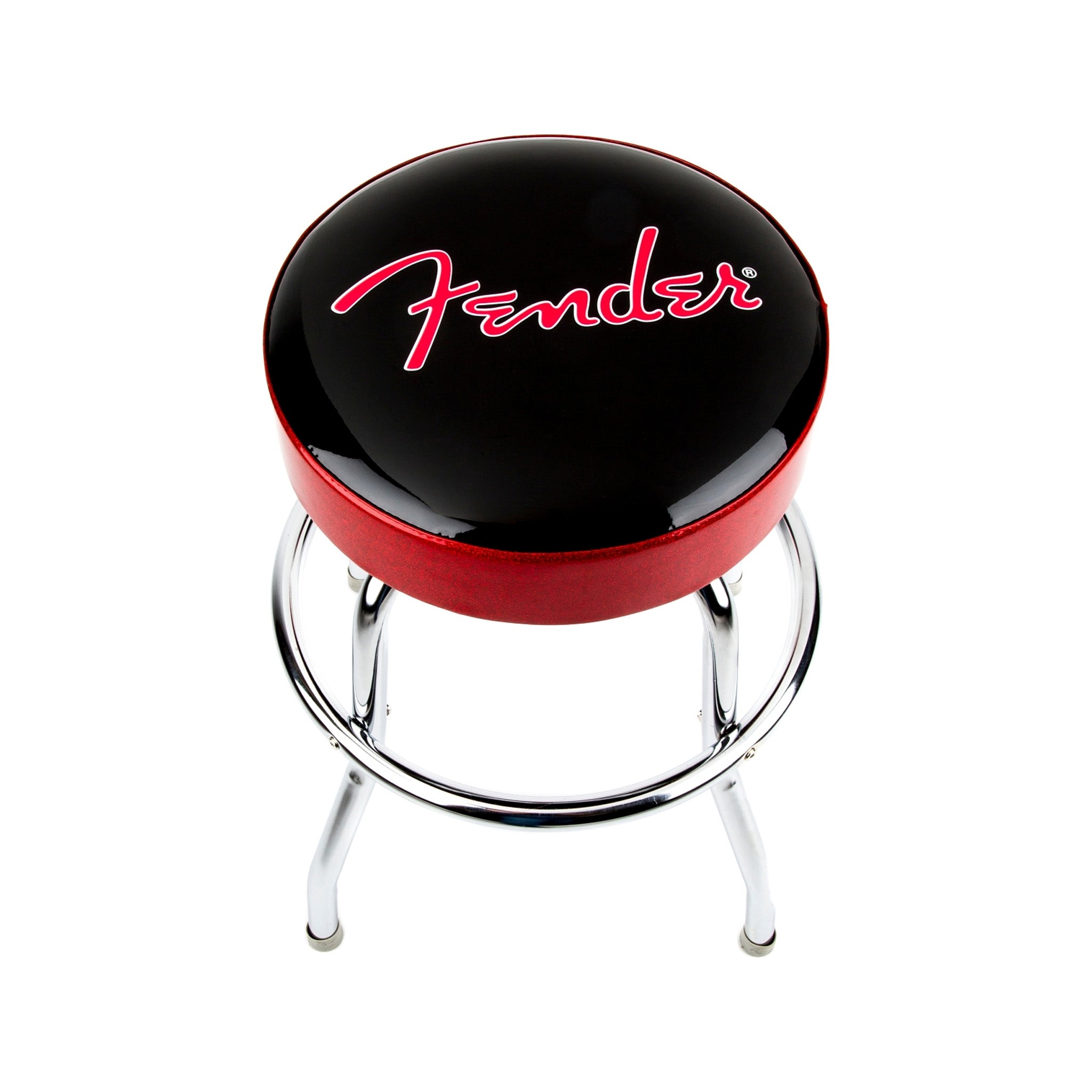Fender Red Sparkle Barstool, 24-Inch