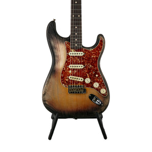 Fender Custom Shop Paul Waller Masterbuilt Sand Blast Stratocaster Heavy Relic, 3-Color Sunburst