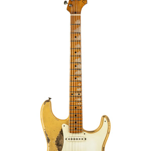 Fender Custom Shop Levi Perry Masterbuilt 1955 Stratocaster Heavy Relic, Aged Desert Sand