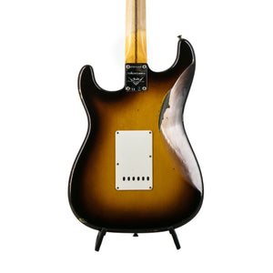 Fender Custom Shop Limited Edition Fat 50s Stratocaster Relic, Wide-fade Chocolate 2-color Sunburst