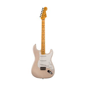 Fender Custom Shop Vintage Custom 1955 Hardtail Stratocaster Electric Guitar, Aged White Blonde