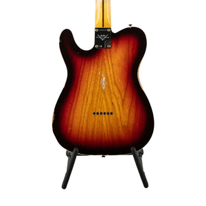 Fender Custom Shop 1959 Telecaster Custom Relic Electric Guitar, Wide Fade Chocolate 3-Color Sunburst