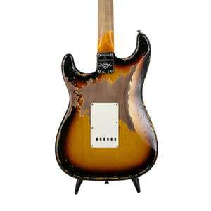 Fender Custom Shop 61 Bone Tone Stratocaster Super Heavy Relic, Super Faded Aged 3-Color Sunburst