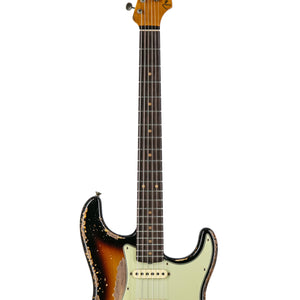 Fender Custom Shop 61 Bone Tone Stratocaster Super Heavy Relic, Super Faded Aged 3-Color Sunburst