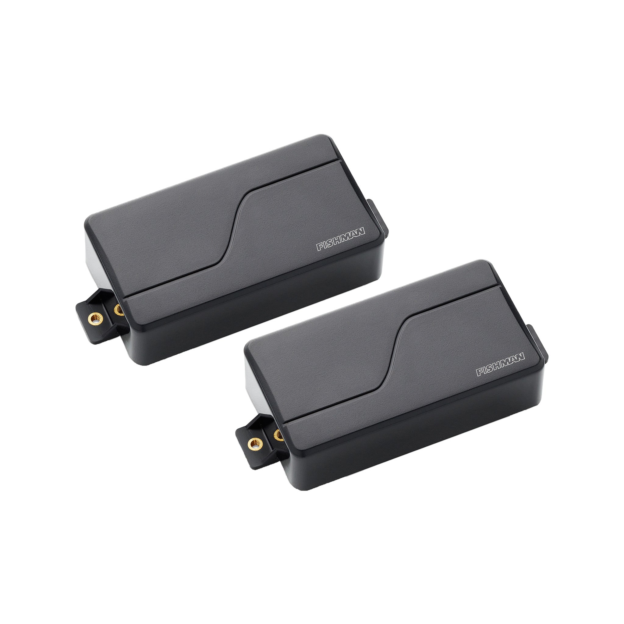 Fishman Fluence Modern Active Humbucker 6-String Pickup Set, Black Plastic