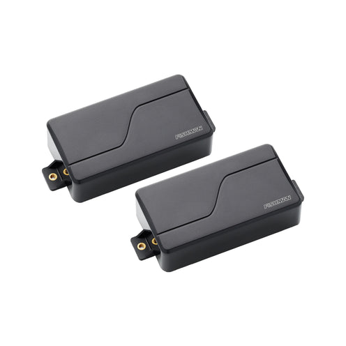 Fishman Fluence Modern Active Humbucker 6-String Pickup Set, Black Plastic