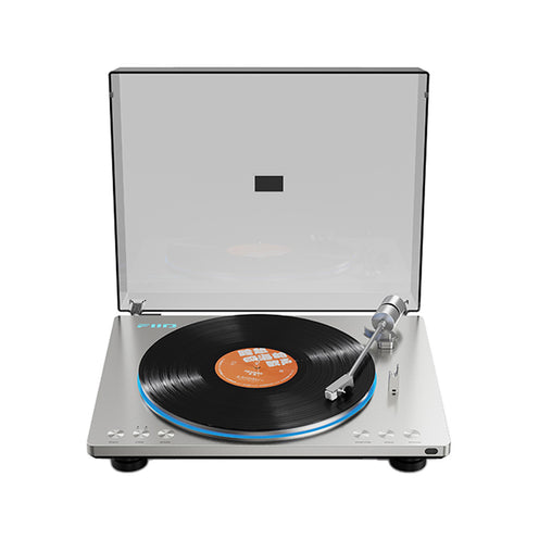 Fiio TT13 BT Fully Automatic Bluetooth Turntable, Silver