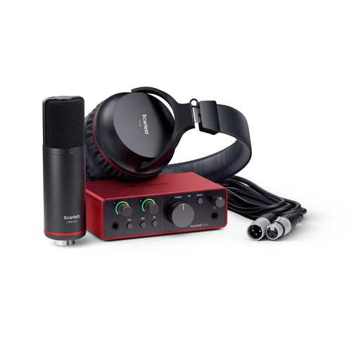 Focusrite Scarlett Solo Studio Pack (4th Generation)