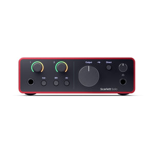 Focusrite Scarlett Solo Studio Pack (4th Generation)