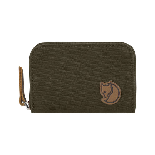 Fjallraven Zip Card Holder, Dark Olive