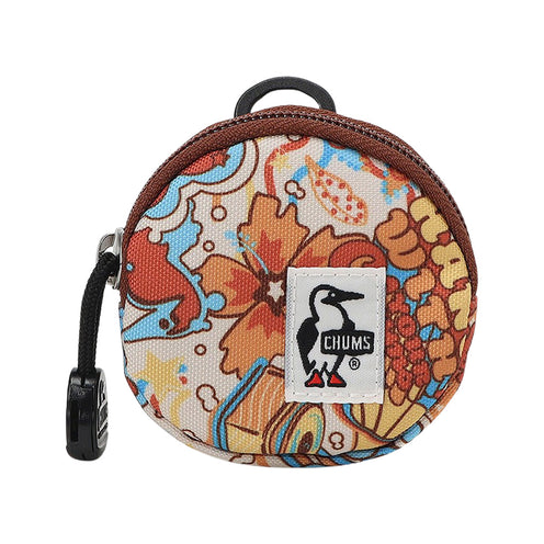 CHUMS Recycle Round Coin Case, Hippie Trip