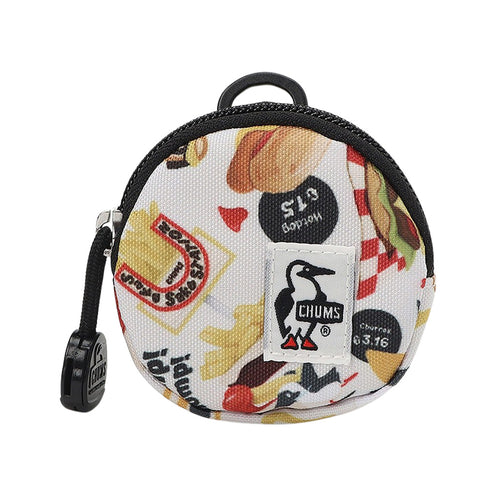 CHUMS Recycle Round Coin Case, Fast Food