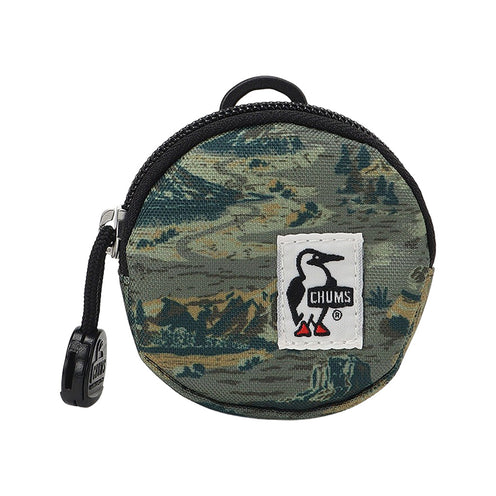 CHUMS Recycle Round Coin Case, Mt.Camo