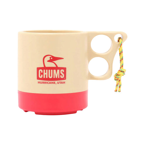 CHUMS Camper Mug Cup, Red/Beige
