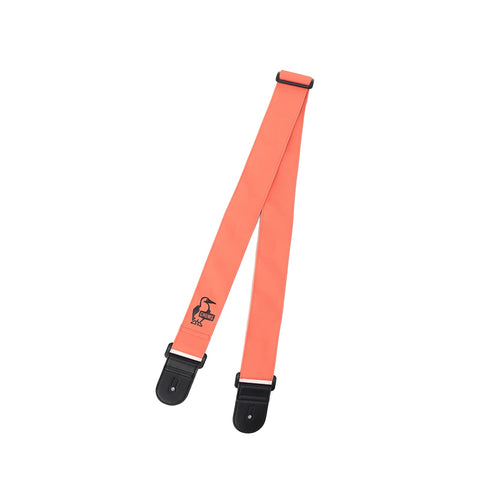 CHUMS Recycle Guitar Straps, Coral Orange