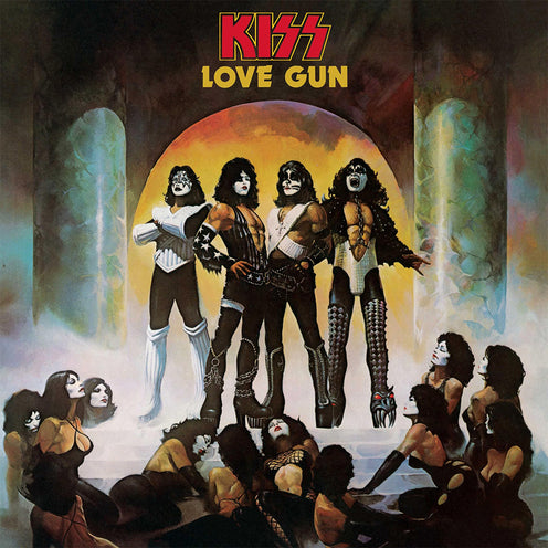 Love Gun (Tangerine/Aqua Splatter Vinyl) - Kiss (Vinyl) (AE)