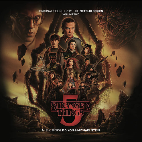 Stranger Things 5: Orig. Score Vol 2 (Metallic Silver LP) - Kyle Dixon & Michael Stein (Vinyl) (BD)