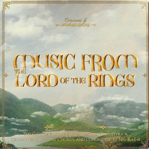 Lord of the Rings Trilogy OST (Brown Vinyl) - The City of Prague Philharmonic Orchestra (Vinyl) (BD)