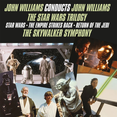 John Williams Conducts John Williams: The Star Wars Trilogy (Green LP) - John Williams (Vinyl) (BD)