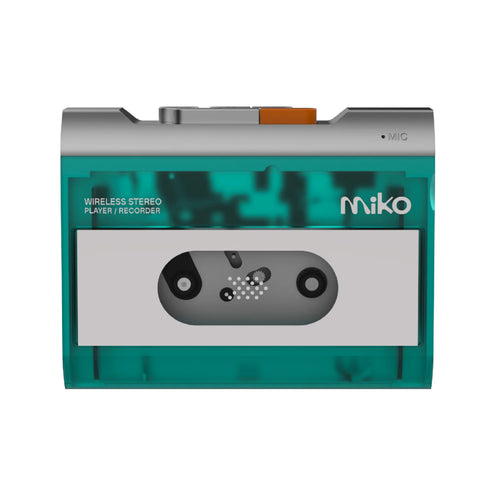 Gadhouse MIKO Cassette Player, Green
